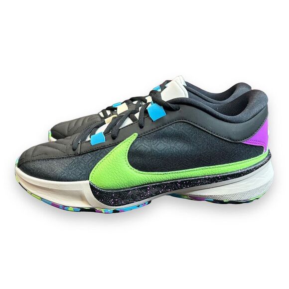 Nike Other - Nike Zoom Freak 5 Basketball Shoes DX4985 002 Black Giannis Men's Size 7.5